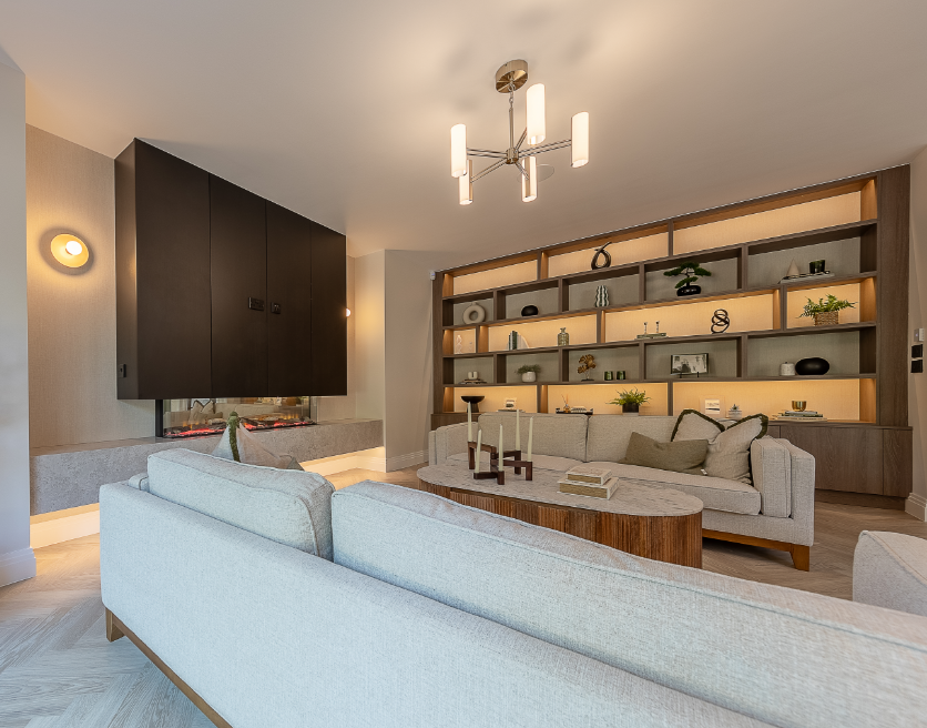 The Kilns show home - Living Area